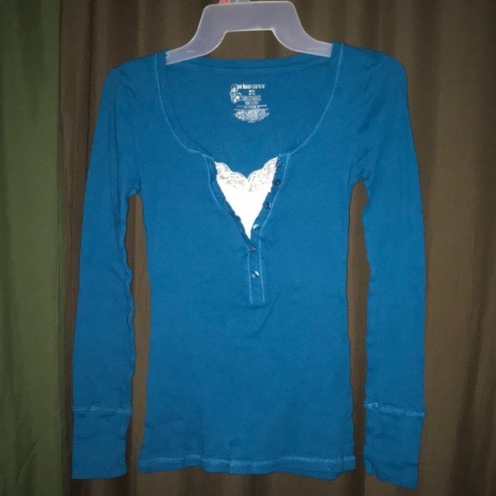ISO No Boundaries Thermal Henley Long Sleeve Shirt
